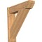 Ekena Millwork Traditional Slat Smooth Outlooker, Western Red Cedar, 7 1/2"W x 30"D x 30"H OUT08X30X30TRA06SWR - alternate 1